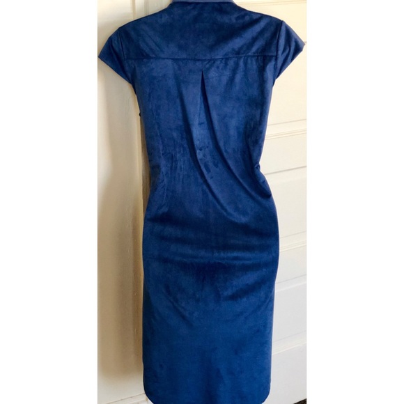 Lieth Button-up Suede Dress - Picture 3 of 5